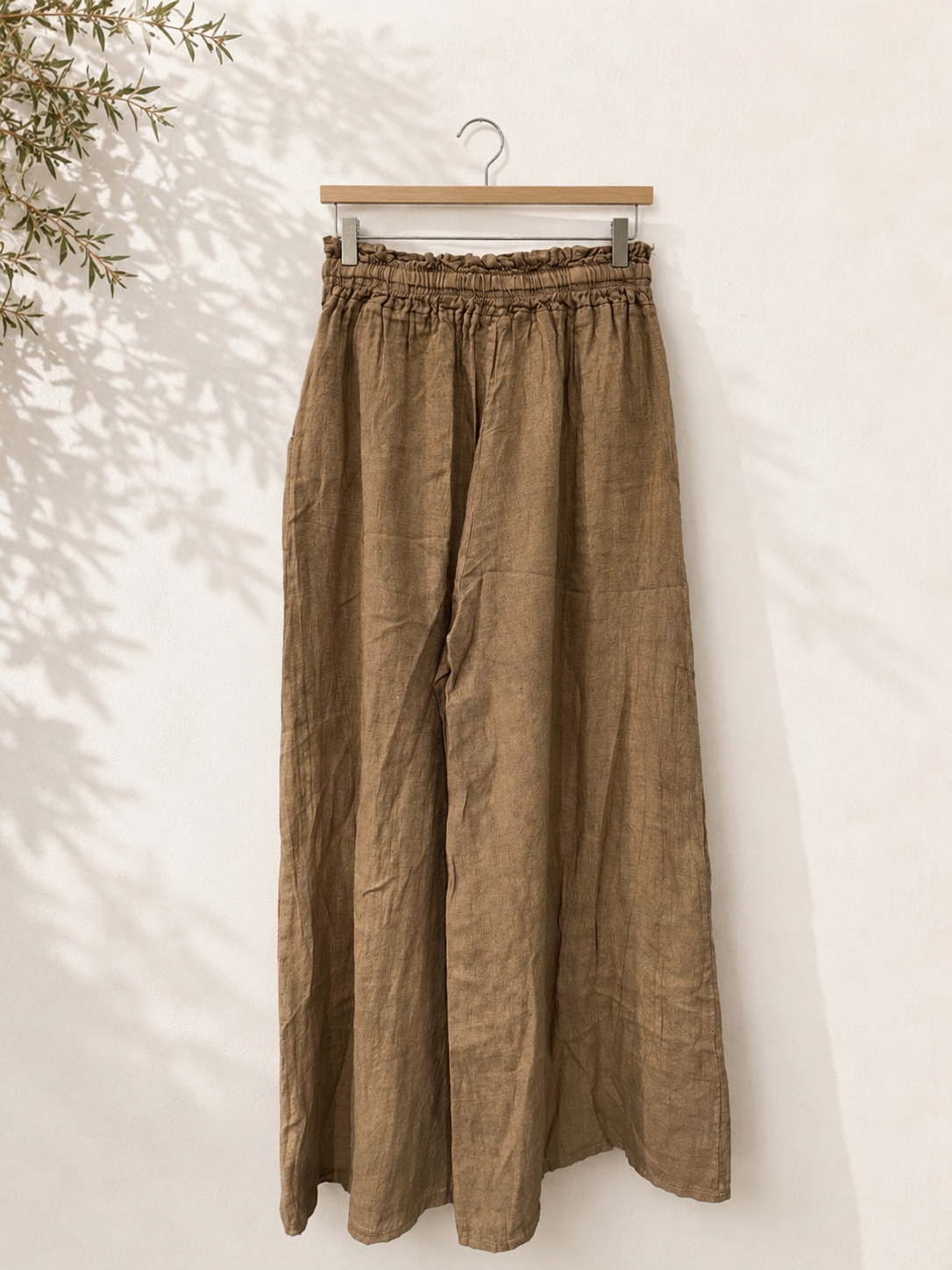 Pantalón Lino pata ancha