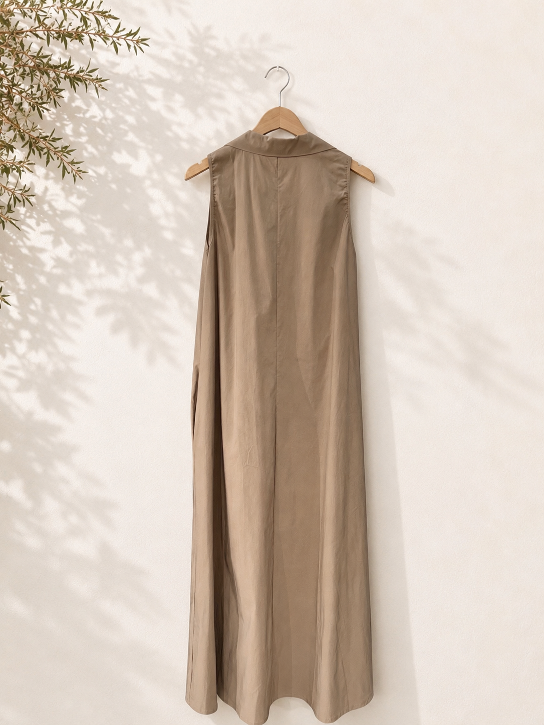 Vestido cuello camisero