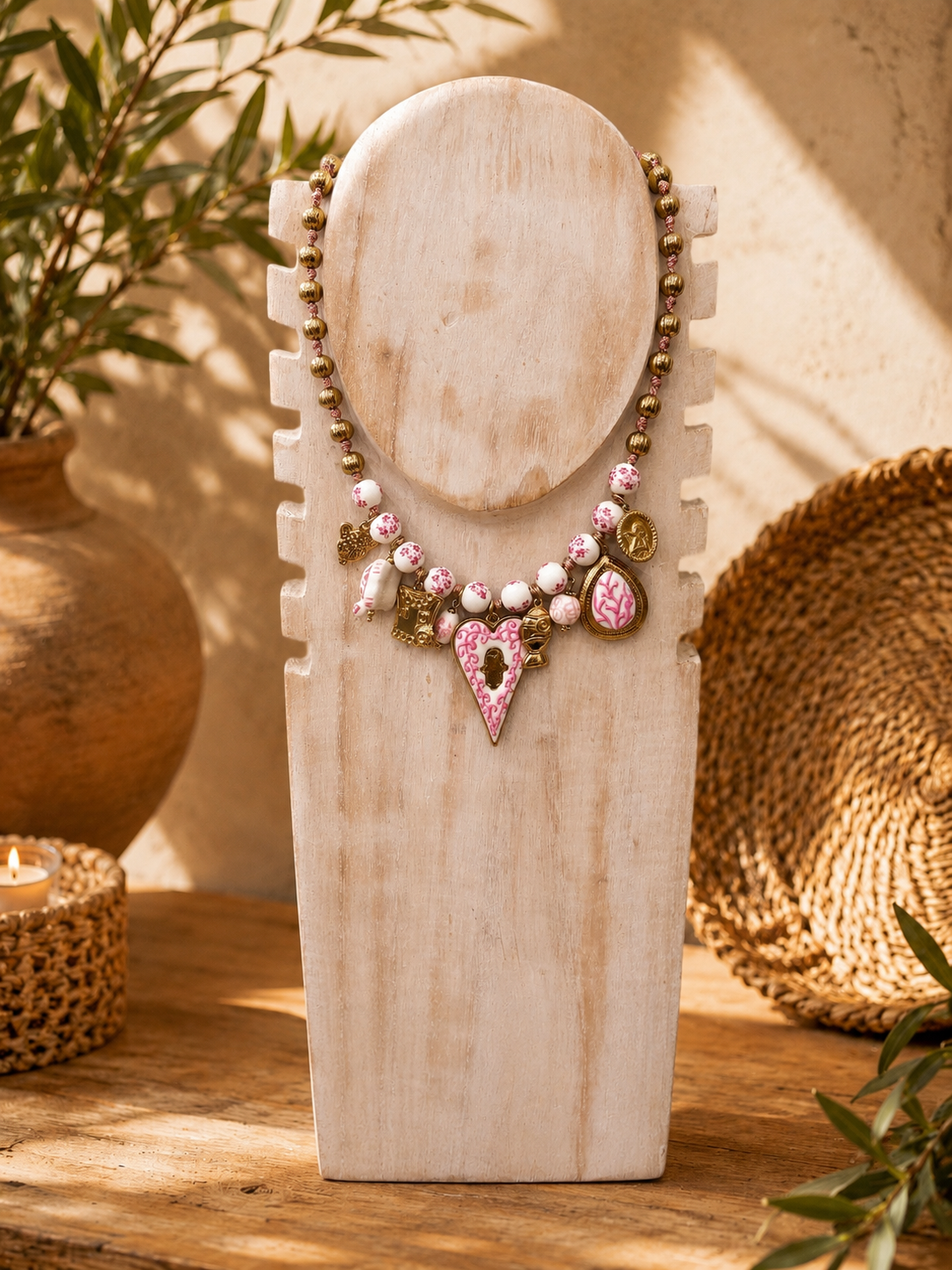 Collar Romantic Heart