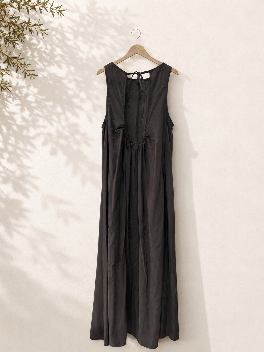 Vestido espalda atada en lazo