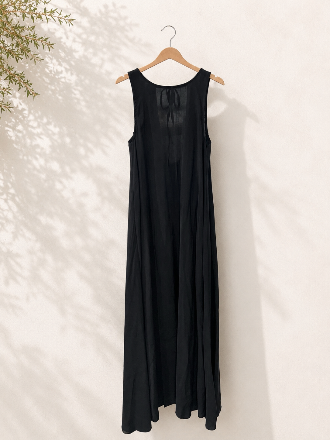 Vestido espalda atada en lazo