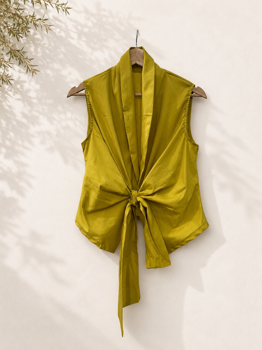 Camiseta Drapé Anudada