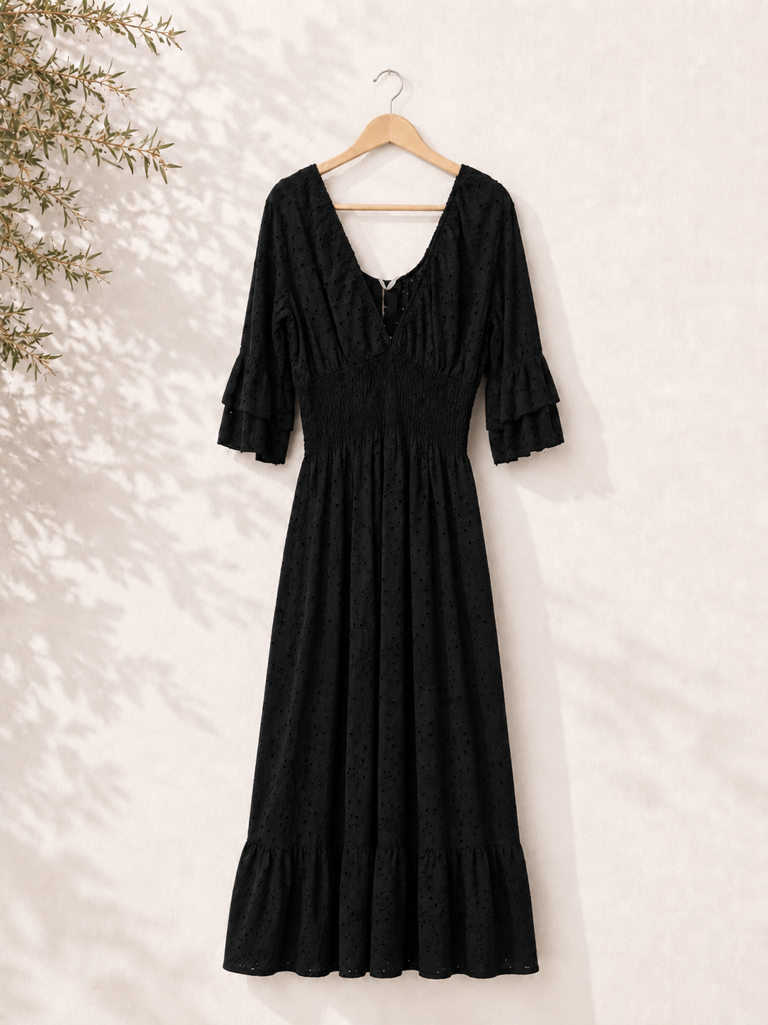 Vestido Bordado Suizo