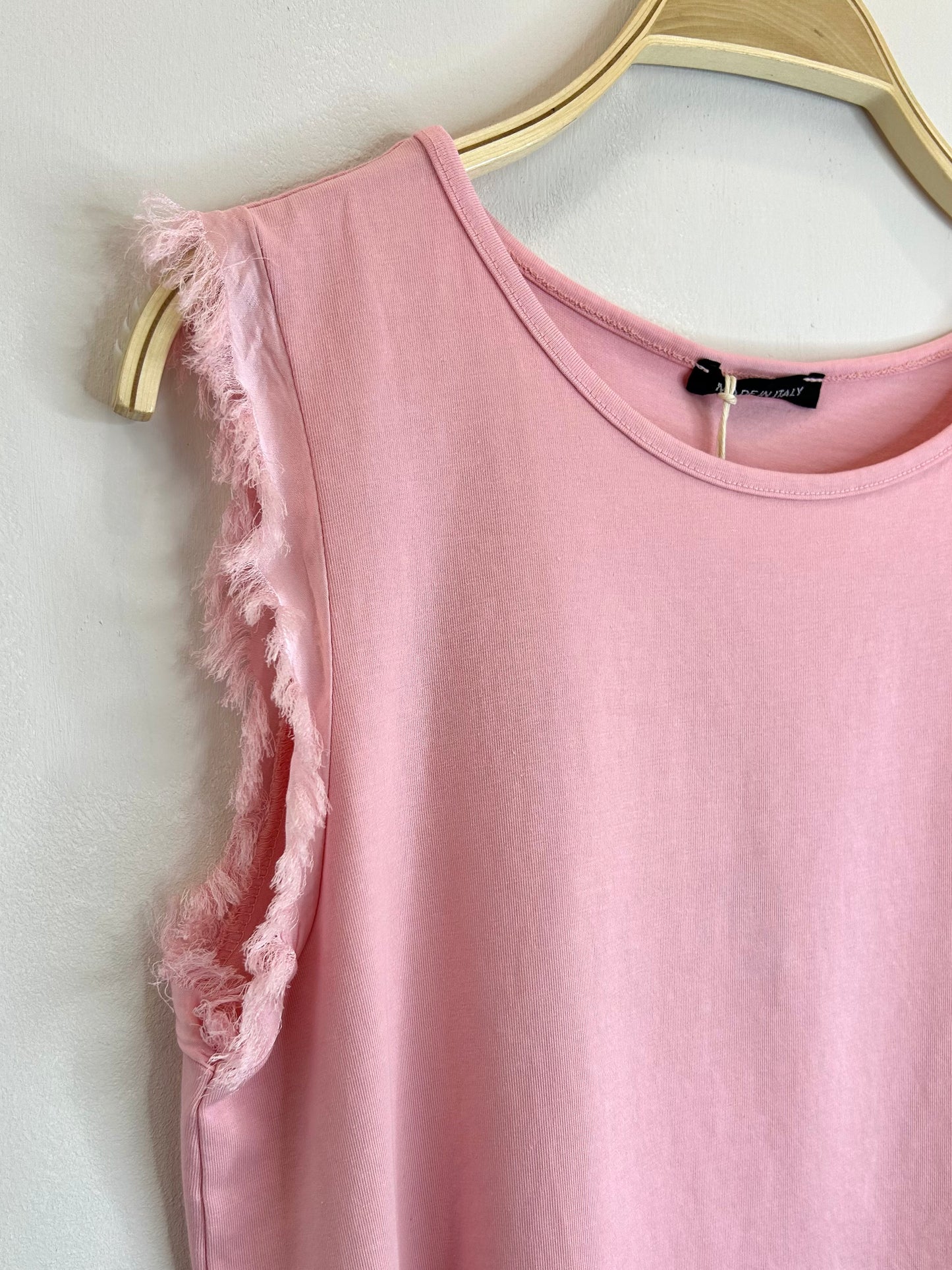 Camiseta tirantes Flecos