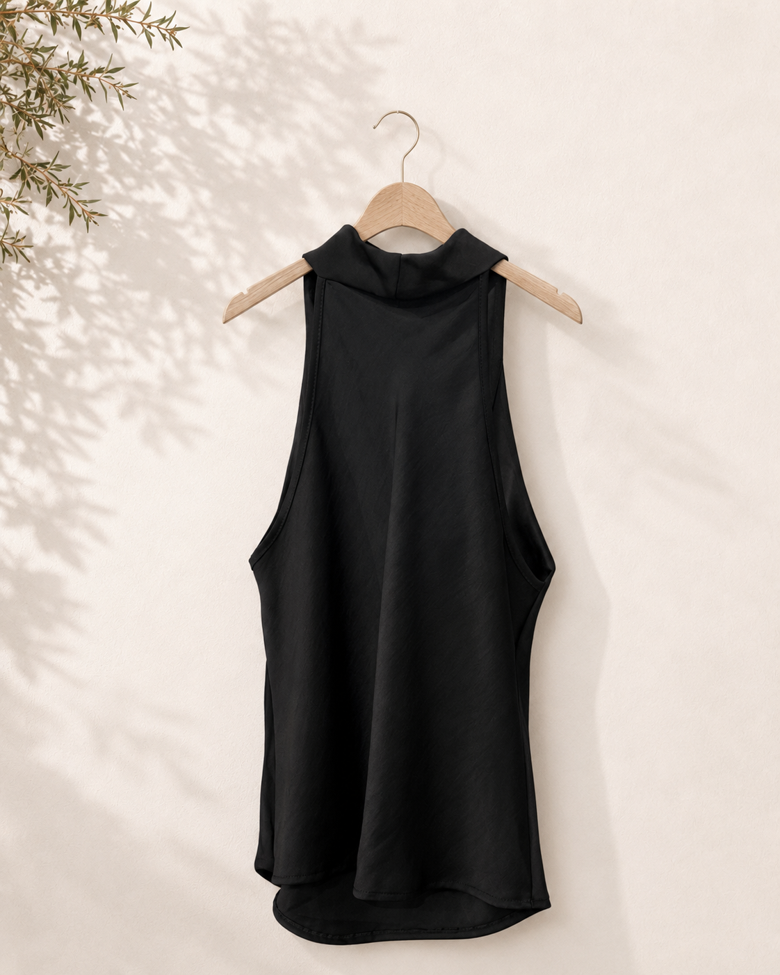 Top Halter Satinado