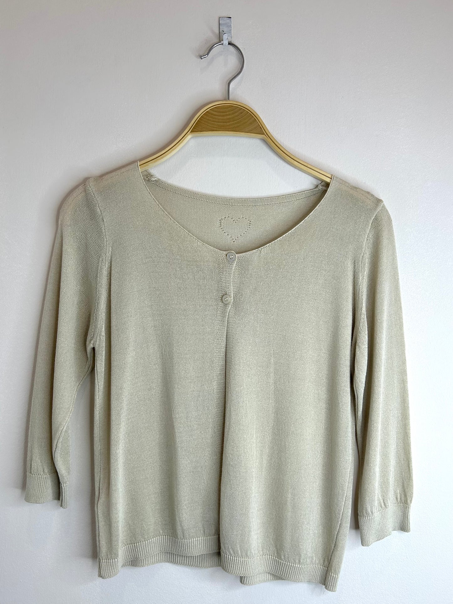 Chaqueta punto tres cuartos