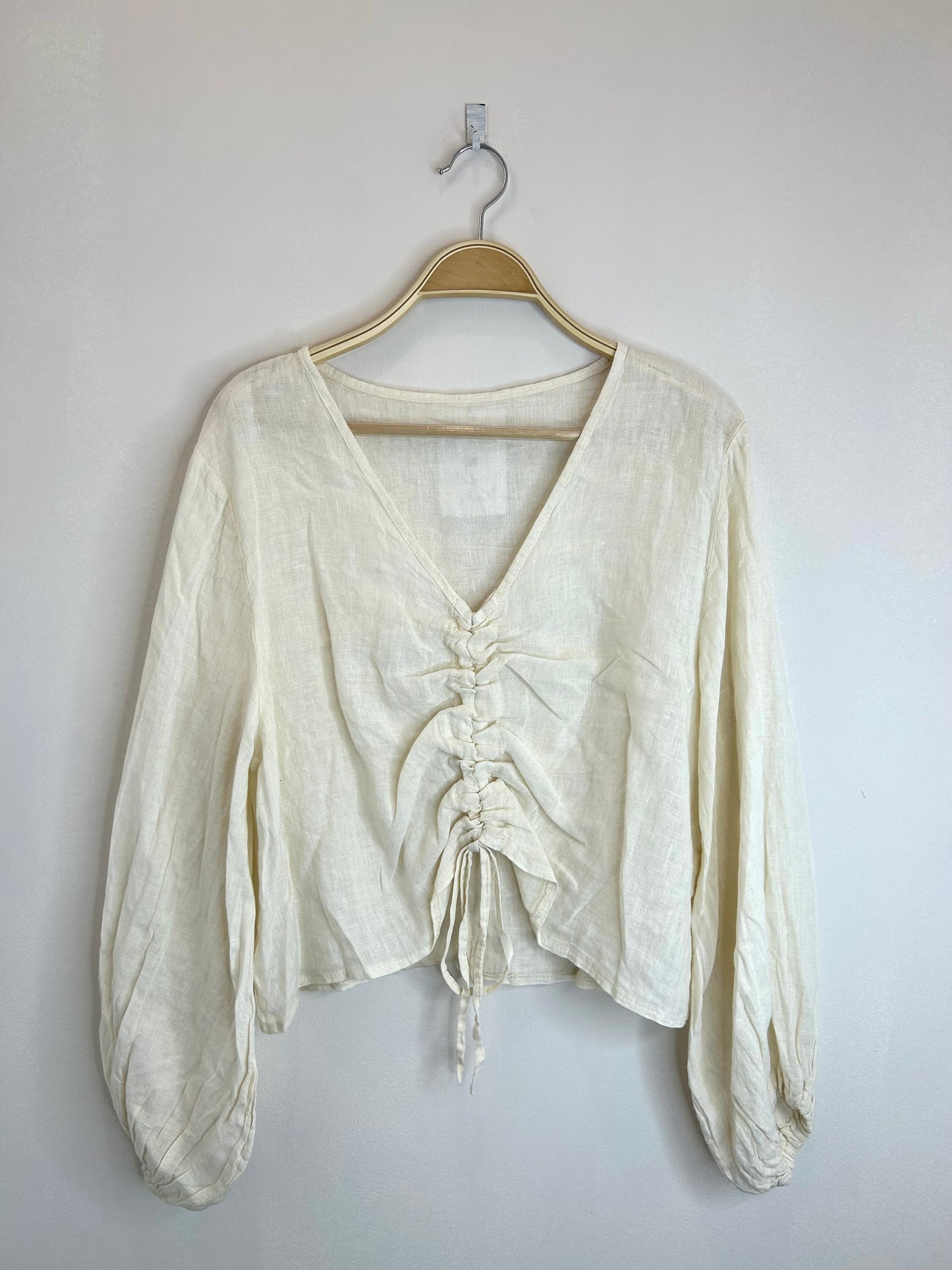 Camiseta fruncida