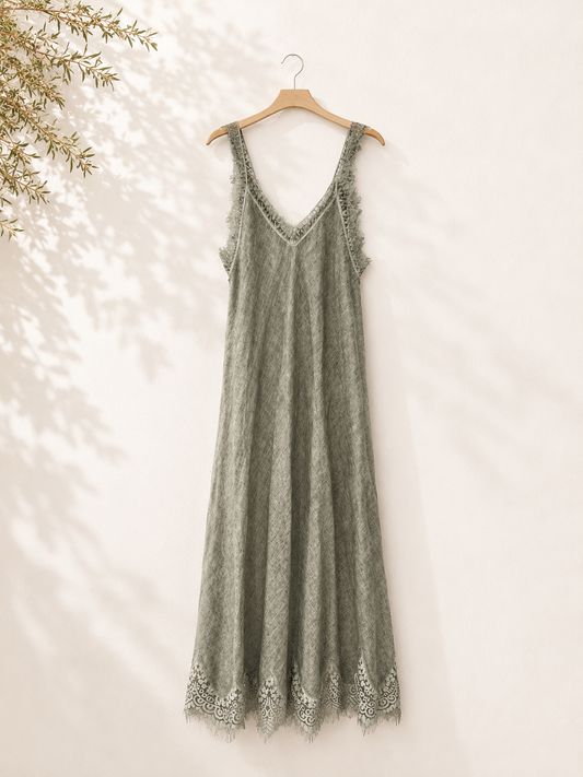 Vestido Lencero Lino