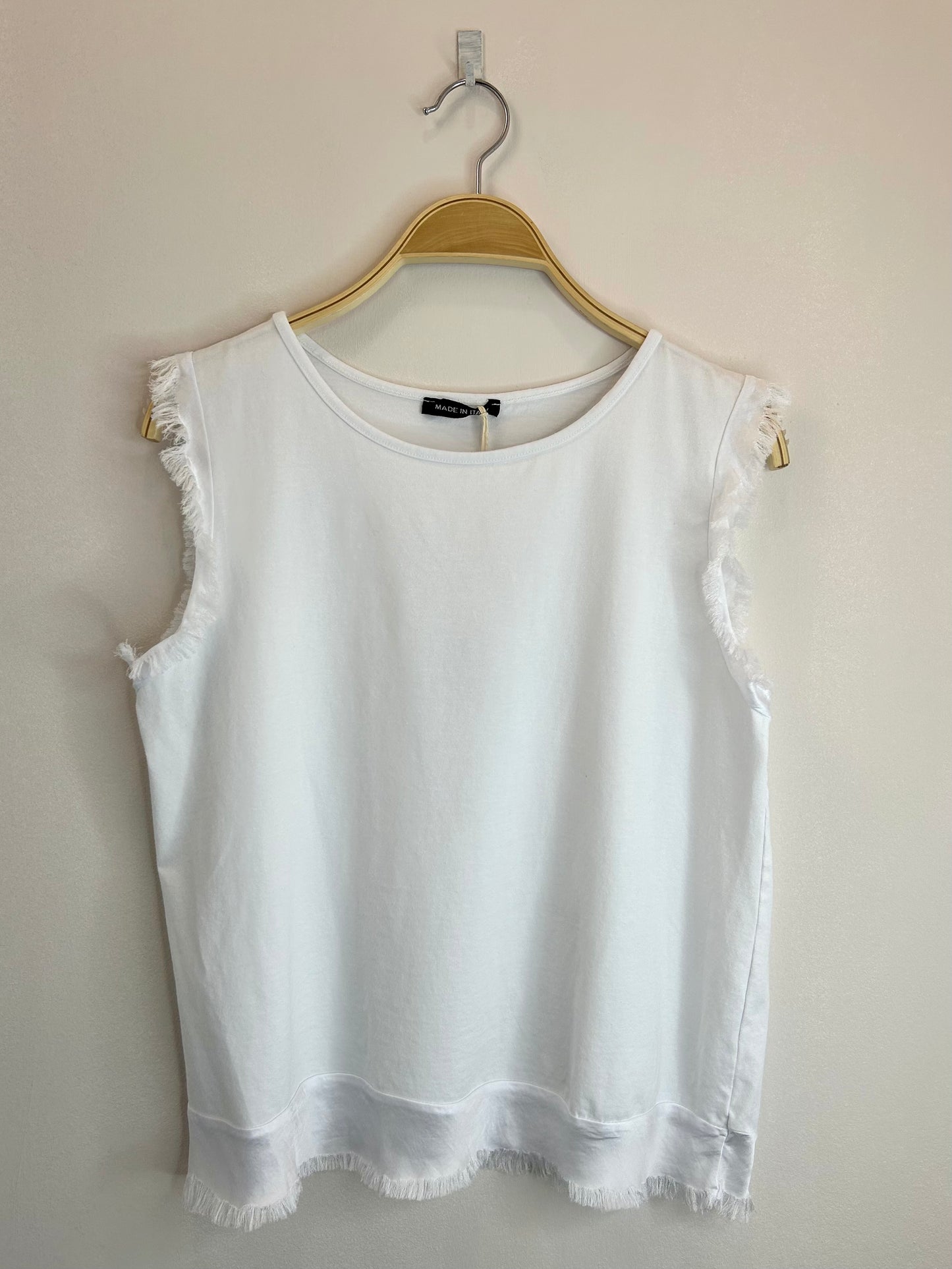 Camiseta tirantes Flecos