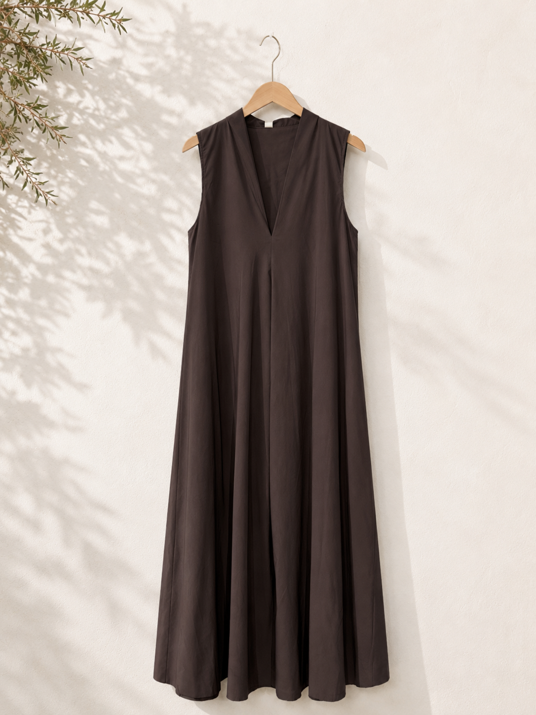 Vestido amplio elástico