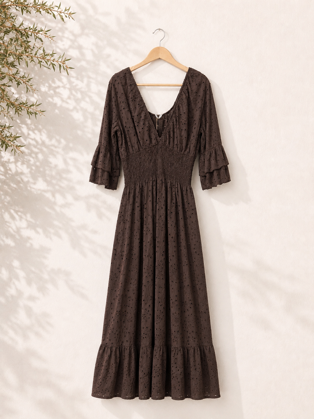 Vestido Bordado Suizo