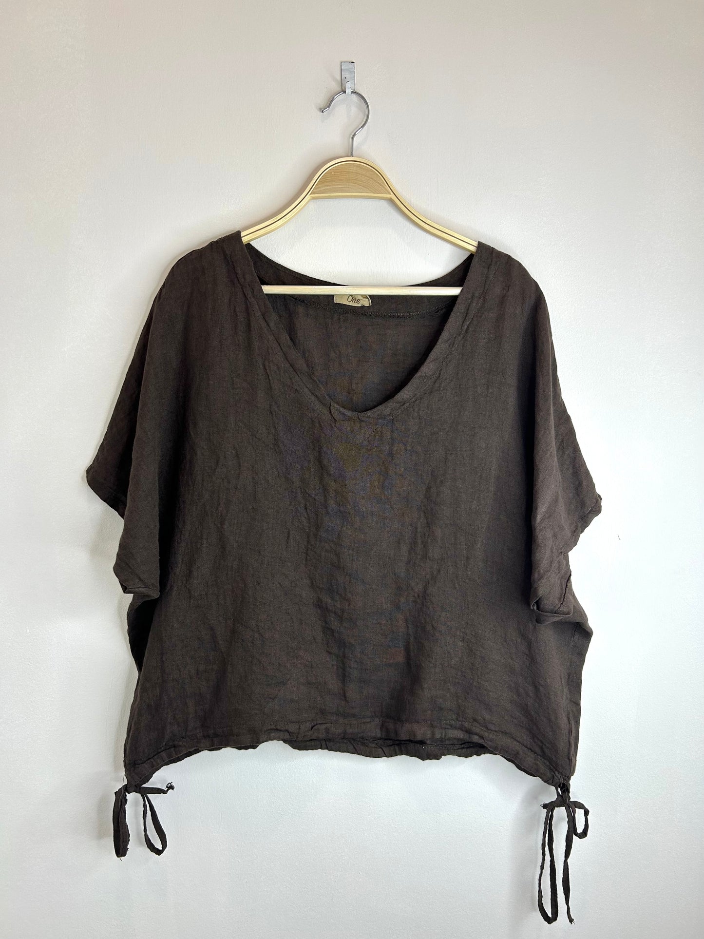 Camiseta Lino ajustable