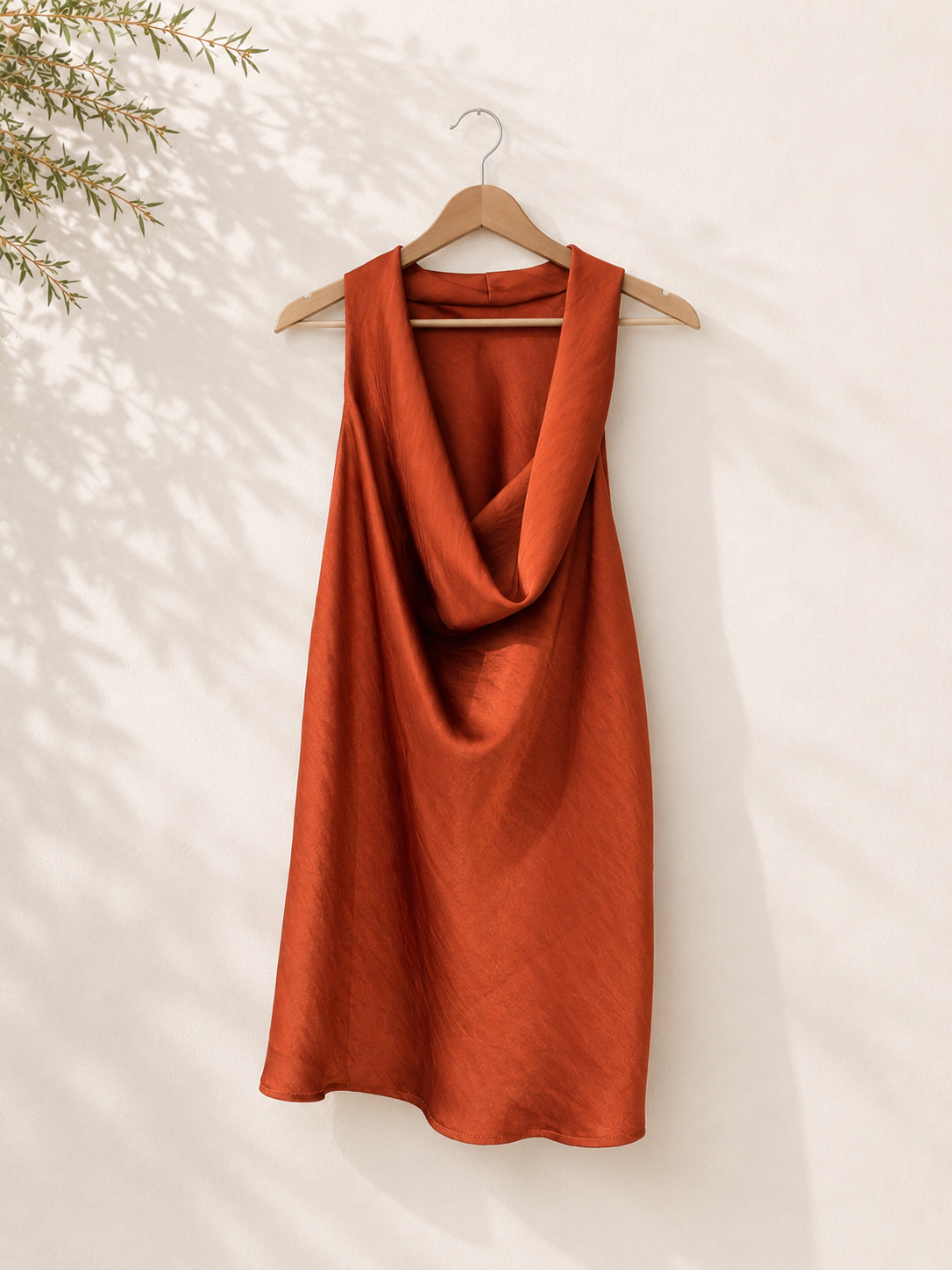 Top Halter Satinado