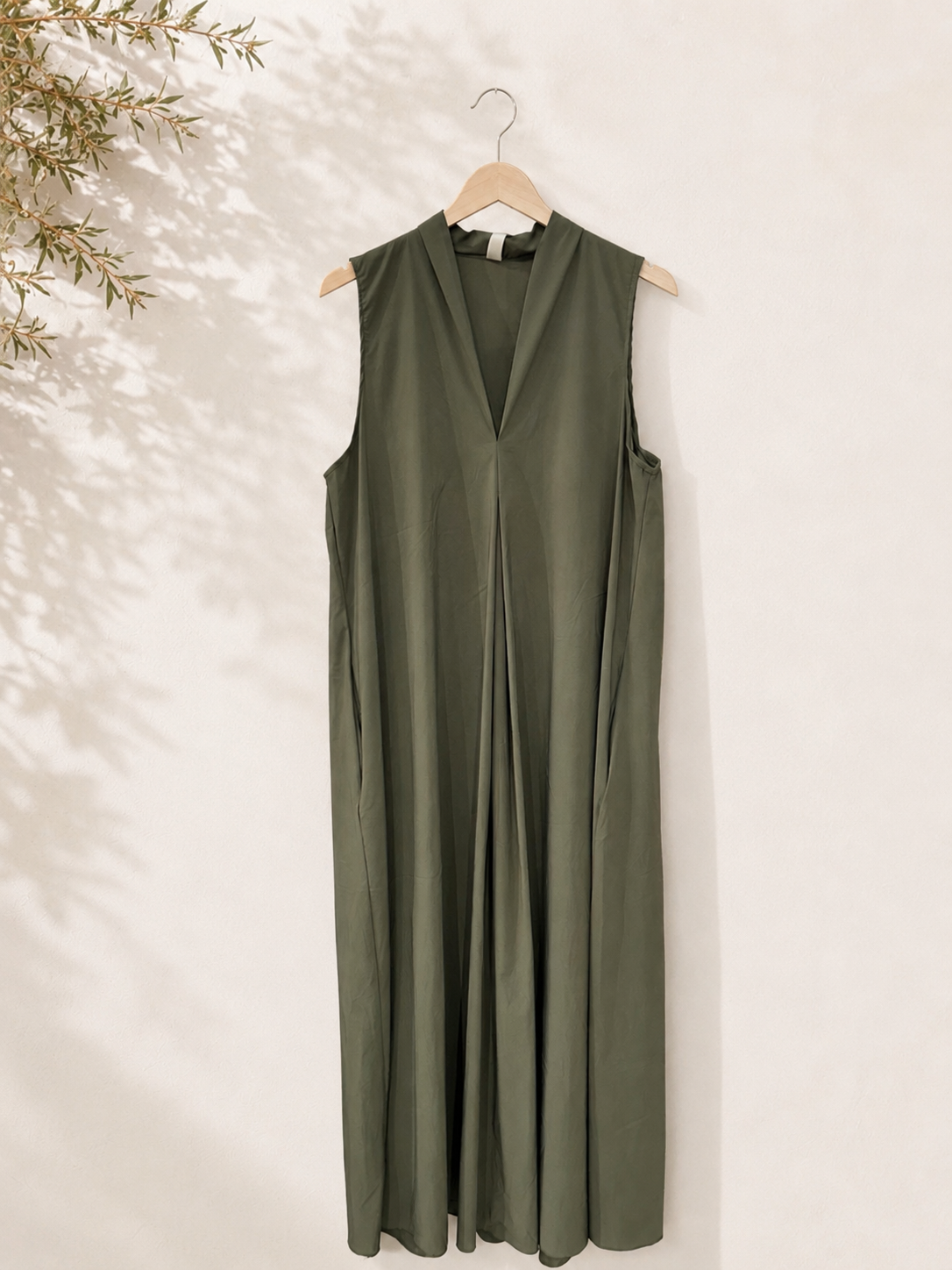 Vestido amplio elástico