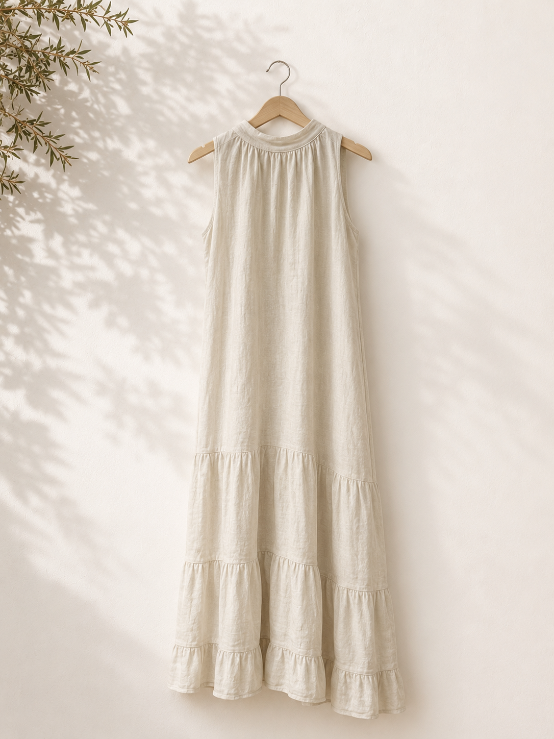 Vestido halter anudado