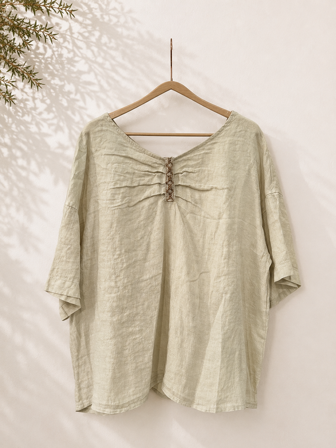 Camiseta bordado espalda