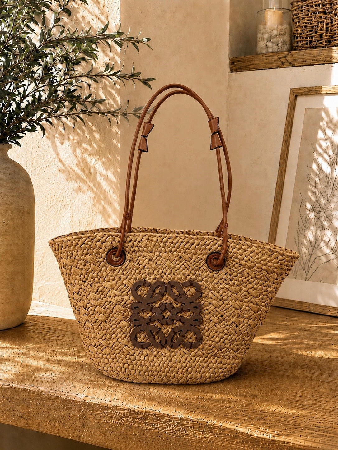 Bolso trenzado LeCiel