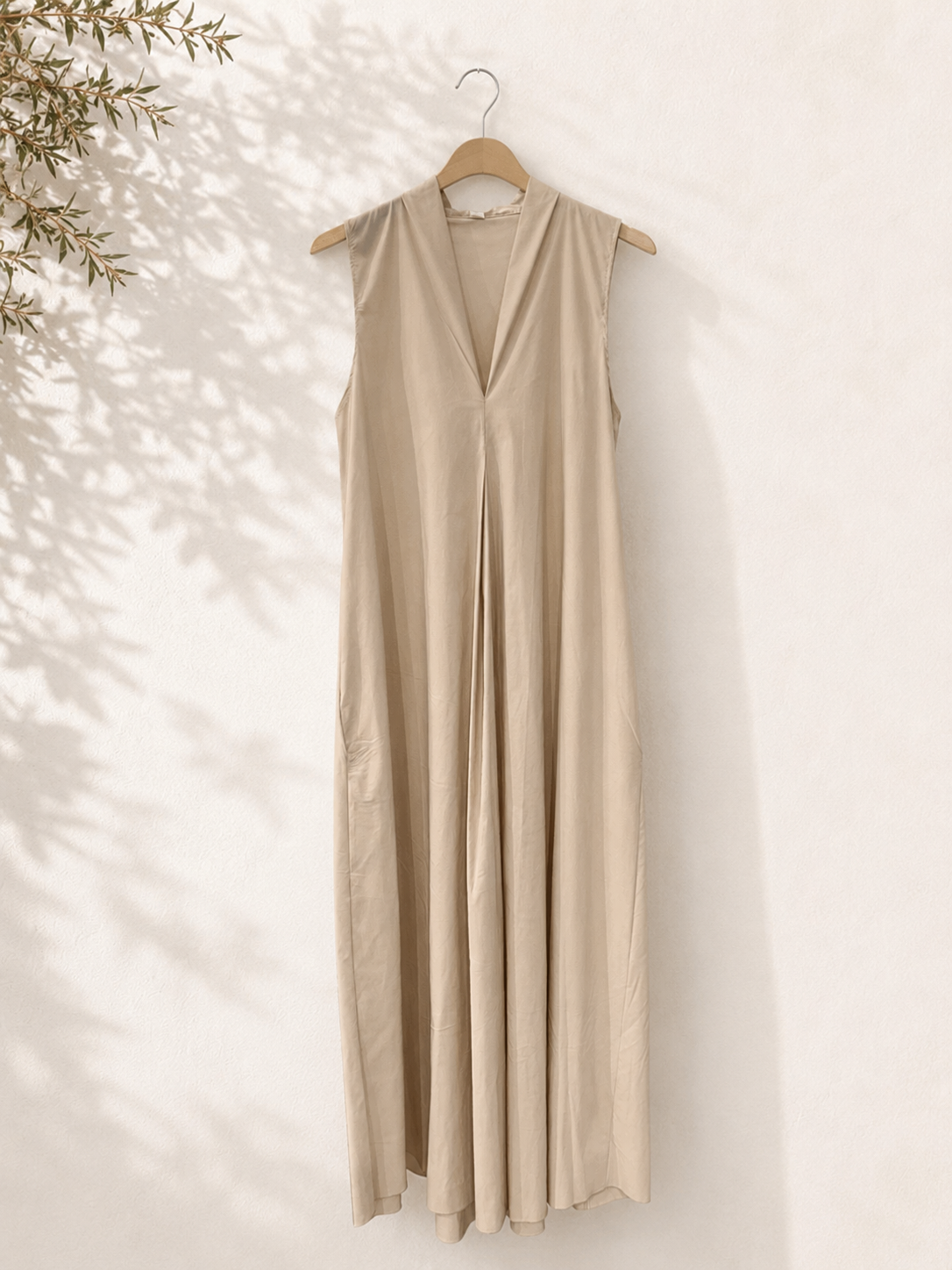 Vestido amplio elástico
