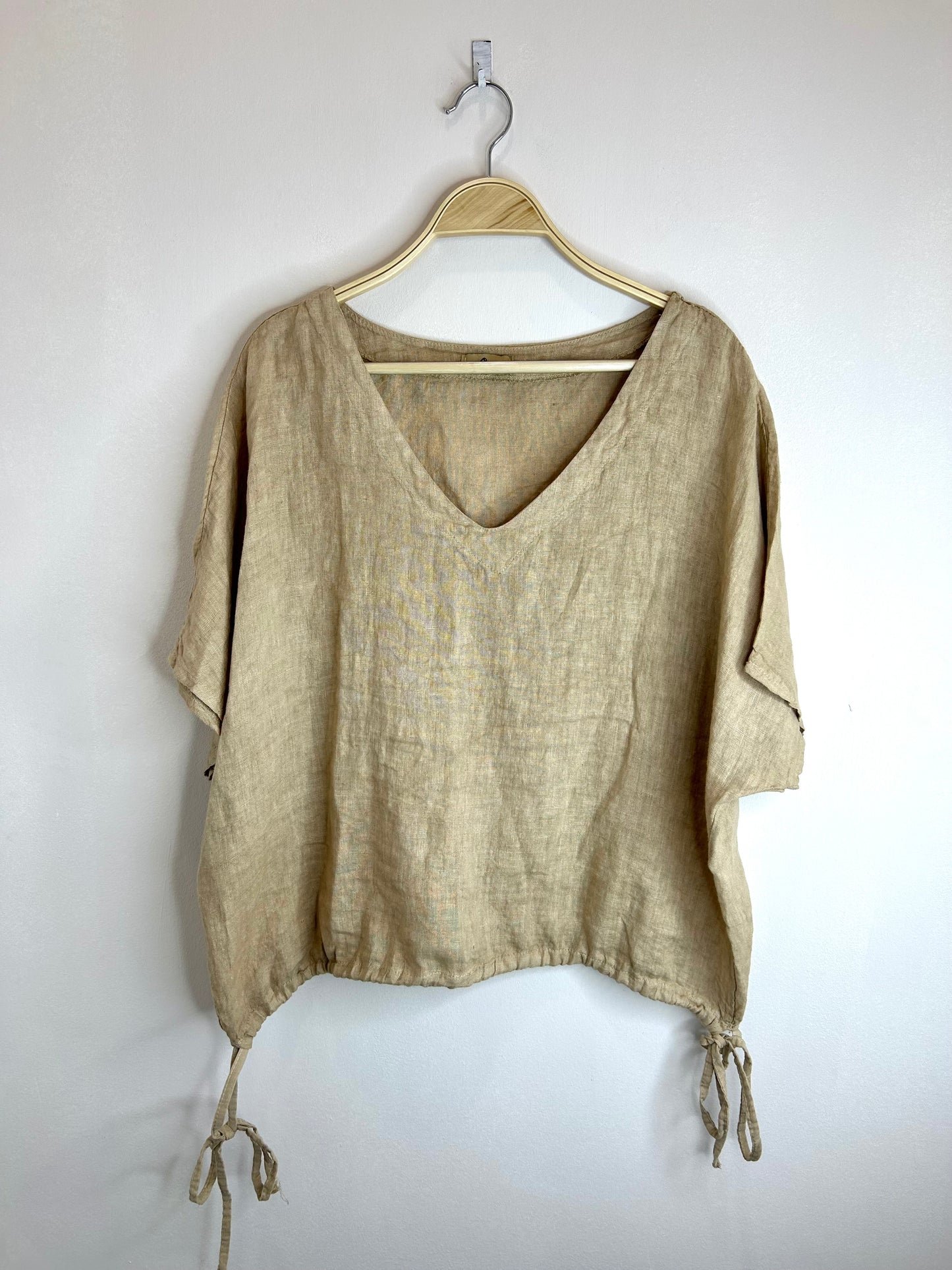 Camiseta Lino ajustable