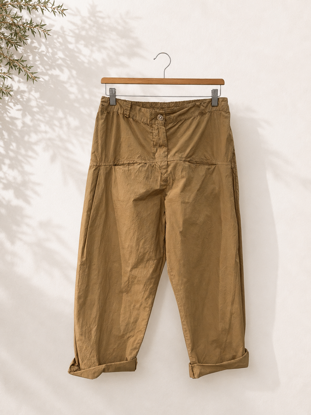 Pantalón recto bolsillos delanteros