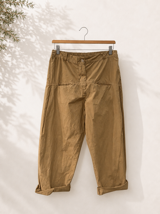 Pantalón recto bolsillos delanteros