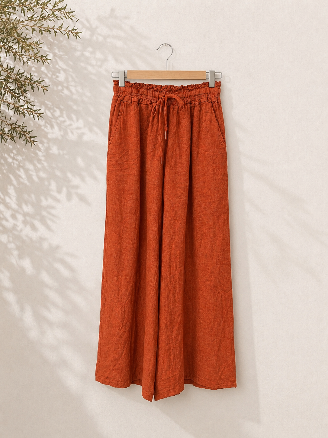 Pantalón Lino pata ancha