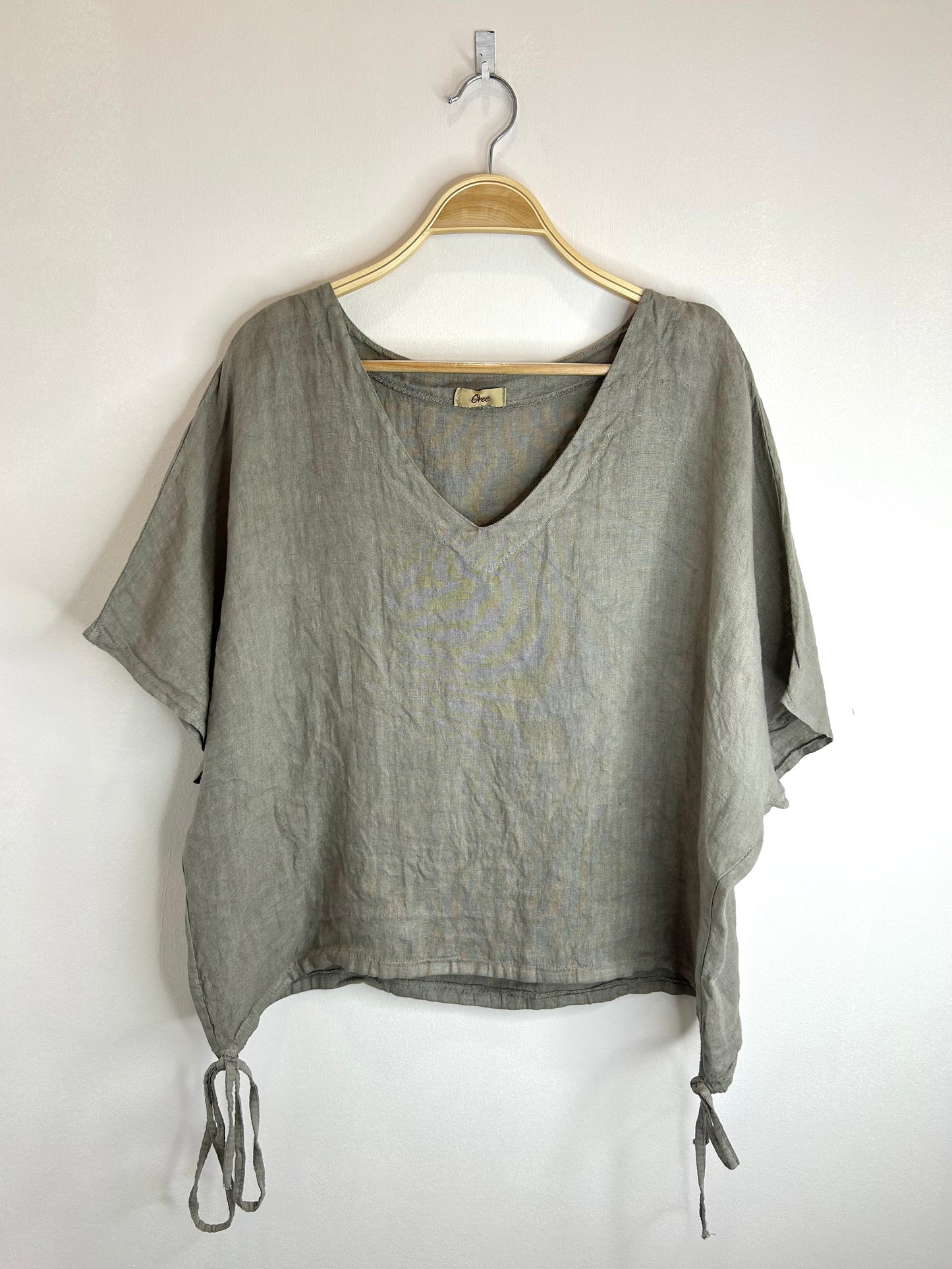Camiseta Lino ajustable