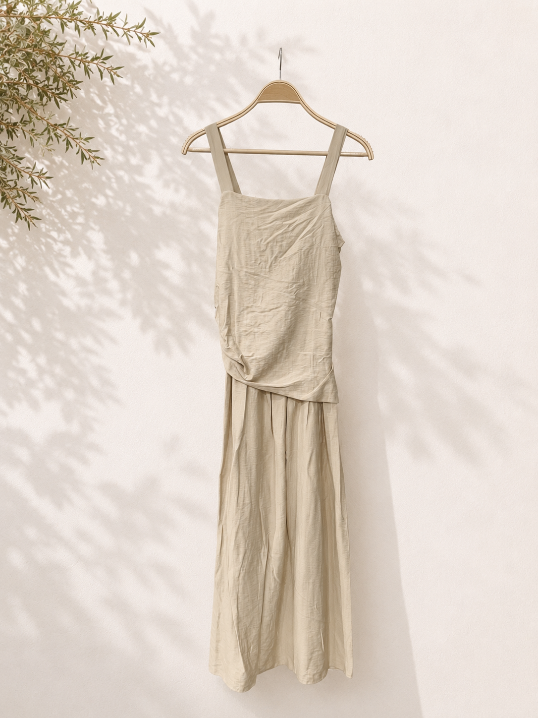 Vestido drapeado