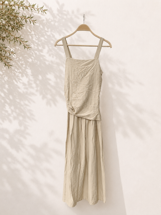 Vestido drapeado