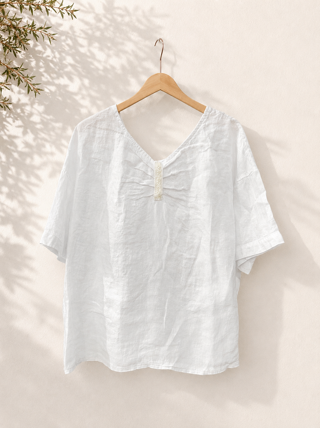 Camiseta bordado espalda