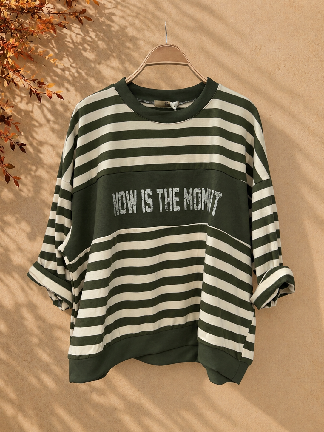 Sudadera Now is the Moment