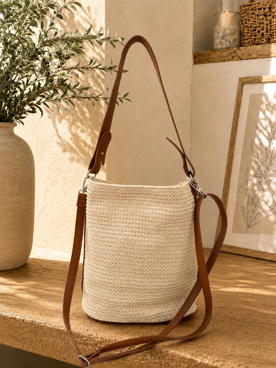 Bolso con tachuelas