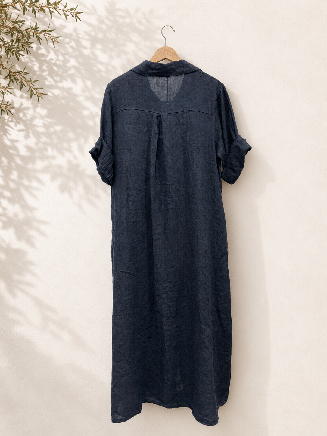 Vestido Camisero Largo