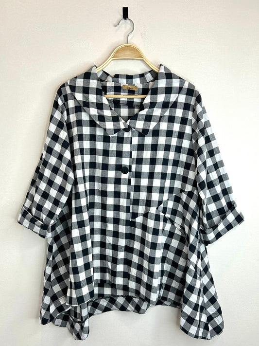 Camisa Vichy Couture