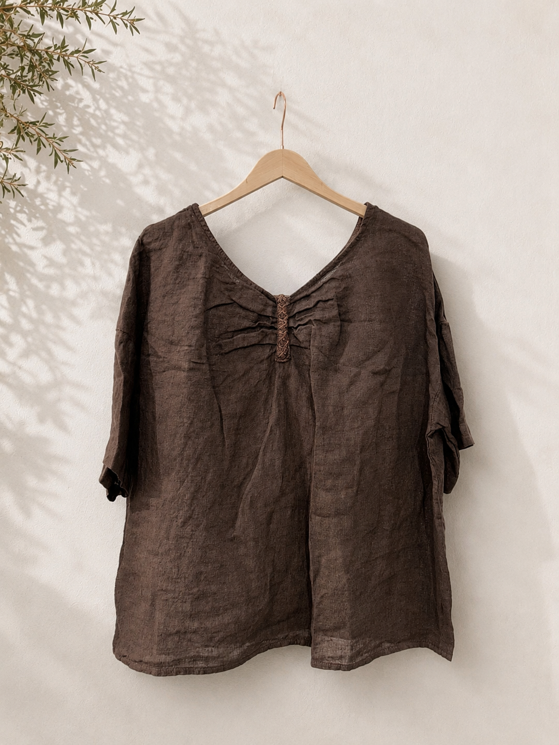 Camiseta bordado espalda