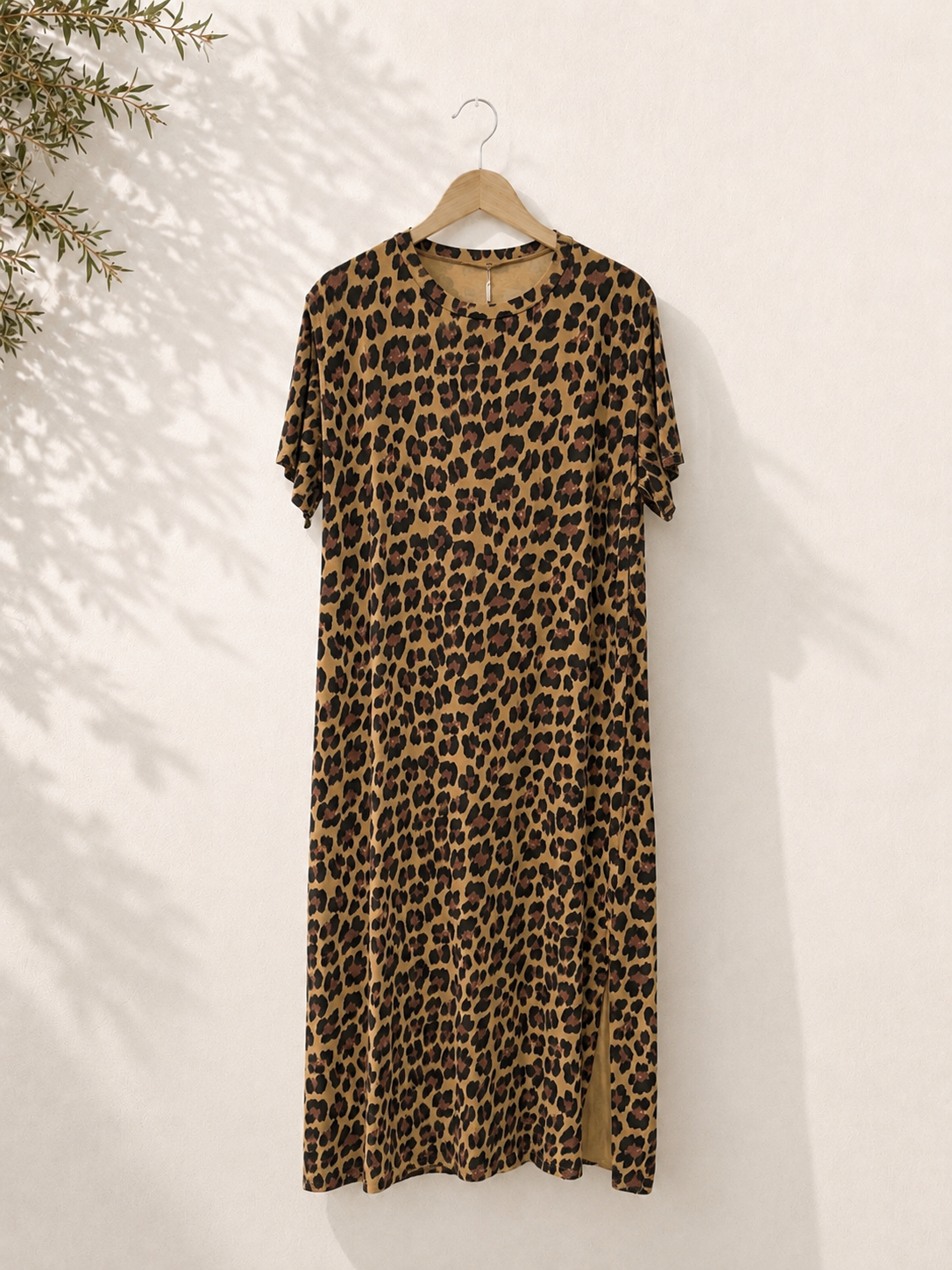 Vestido Basic Leopard
