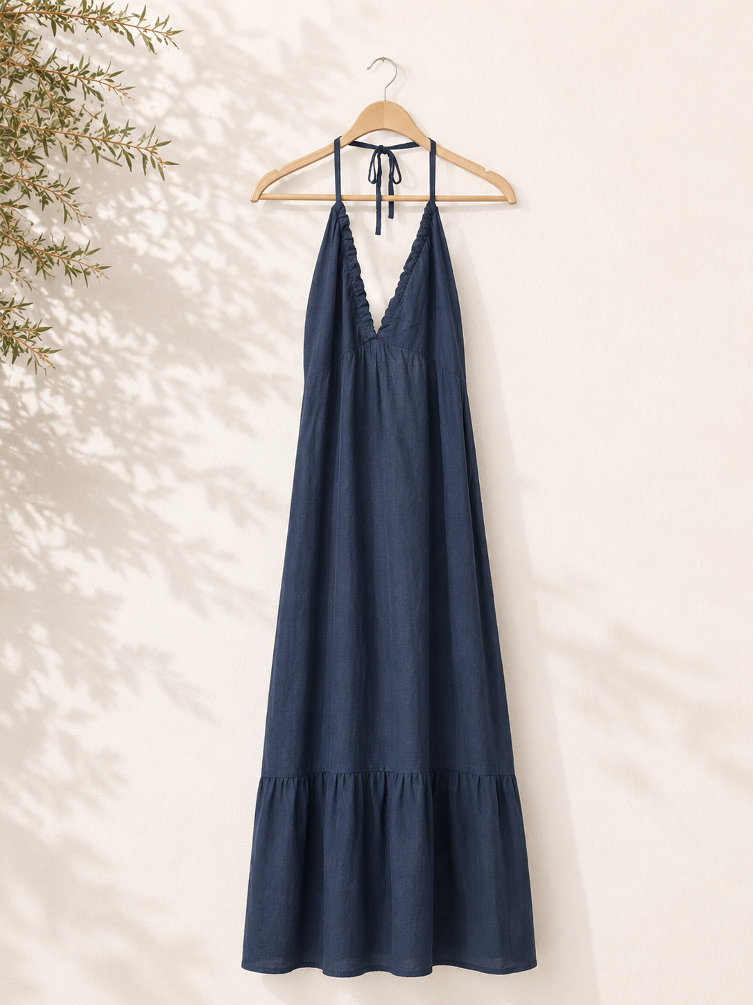 Vestido anudado al cuello