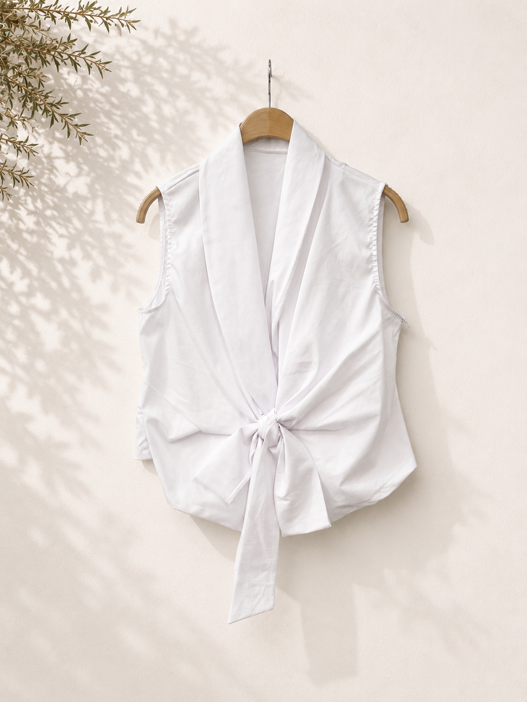 Camiseta Drapé Anudada