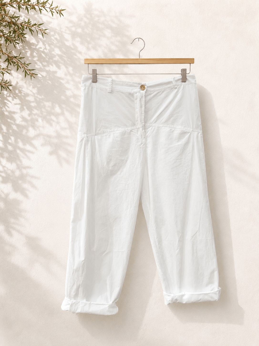 Pantalón recto bolsillos delanteros