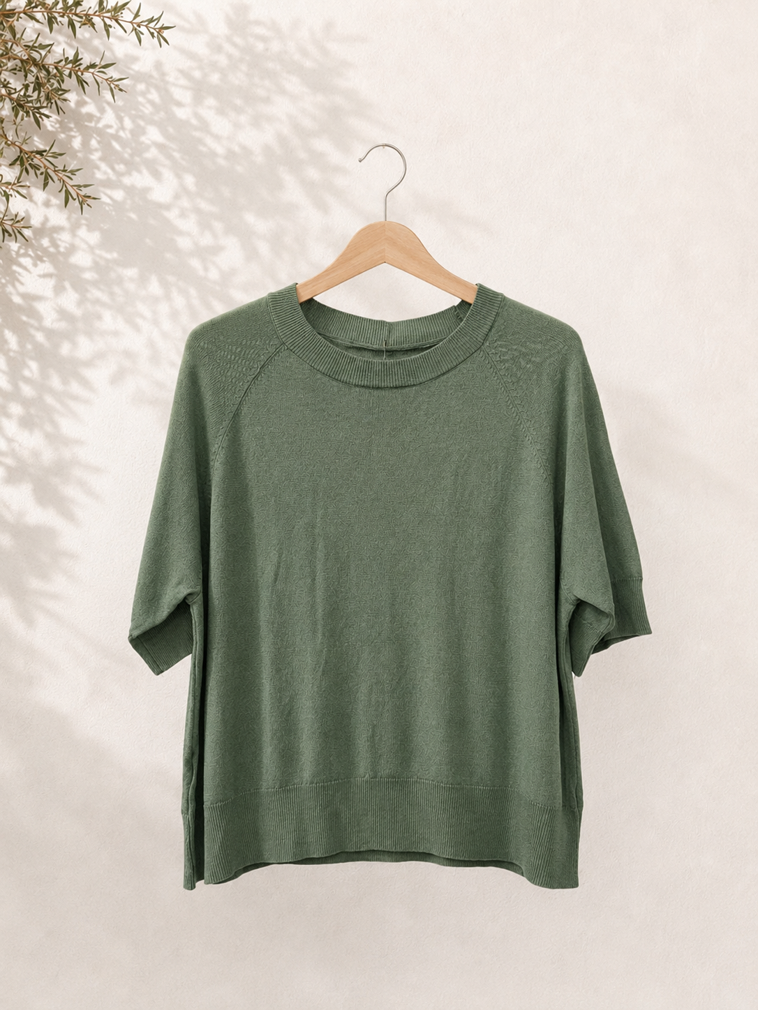 Camiseta manga corta hilo