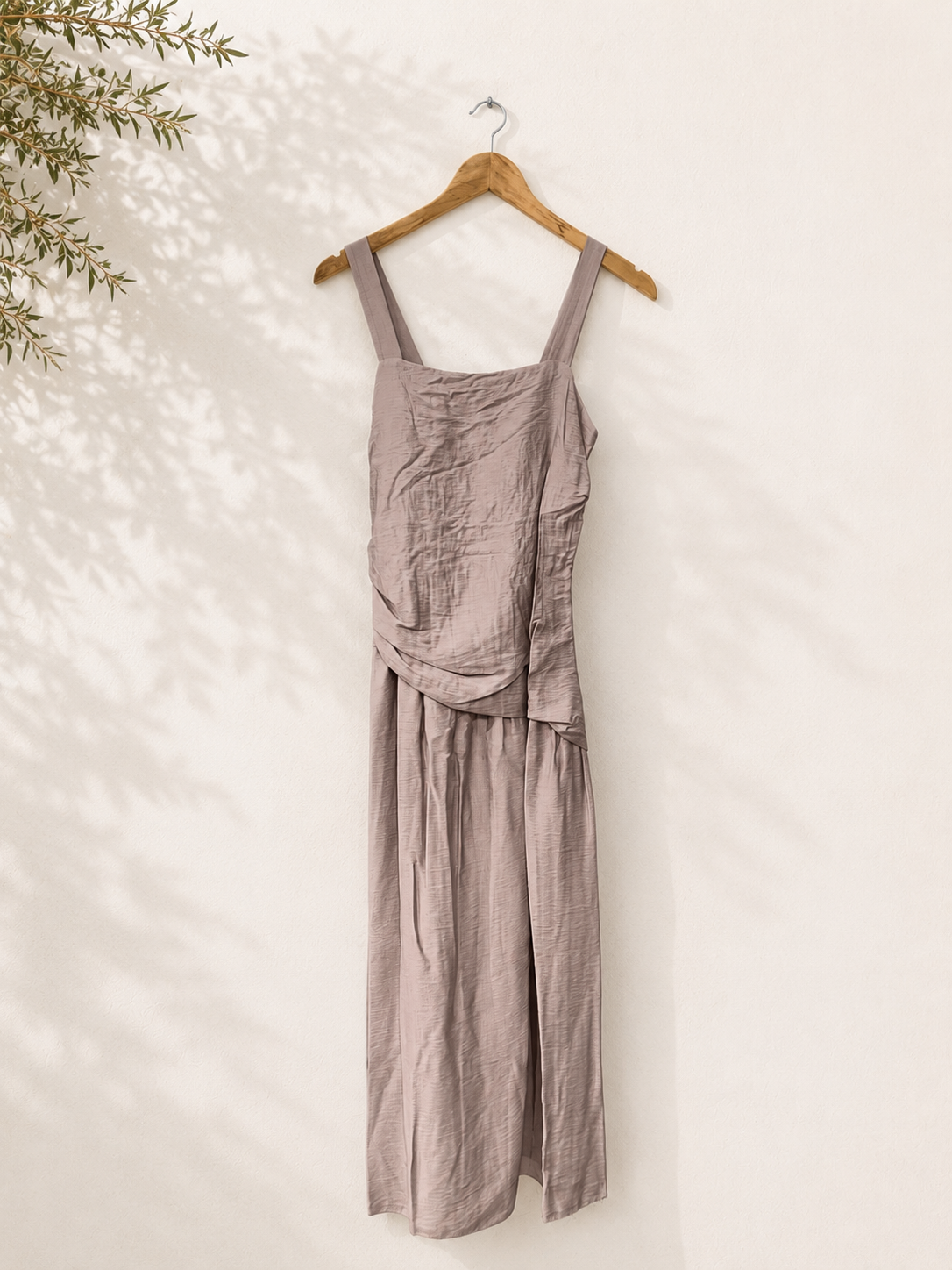 Vestido drapeado