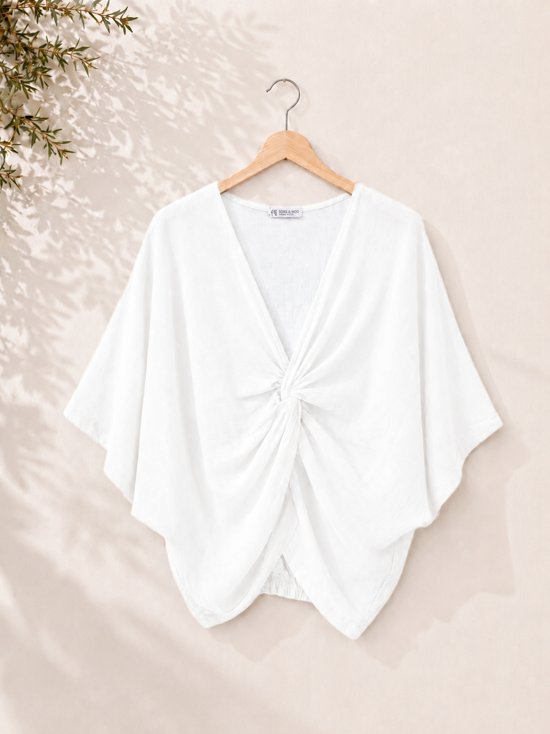 Camiseta Anudada Lino