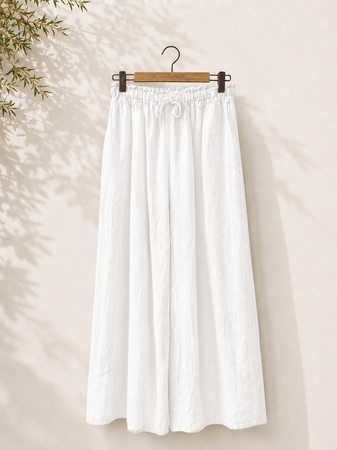 Pantalón Lino pata ancha