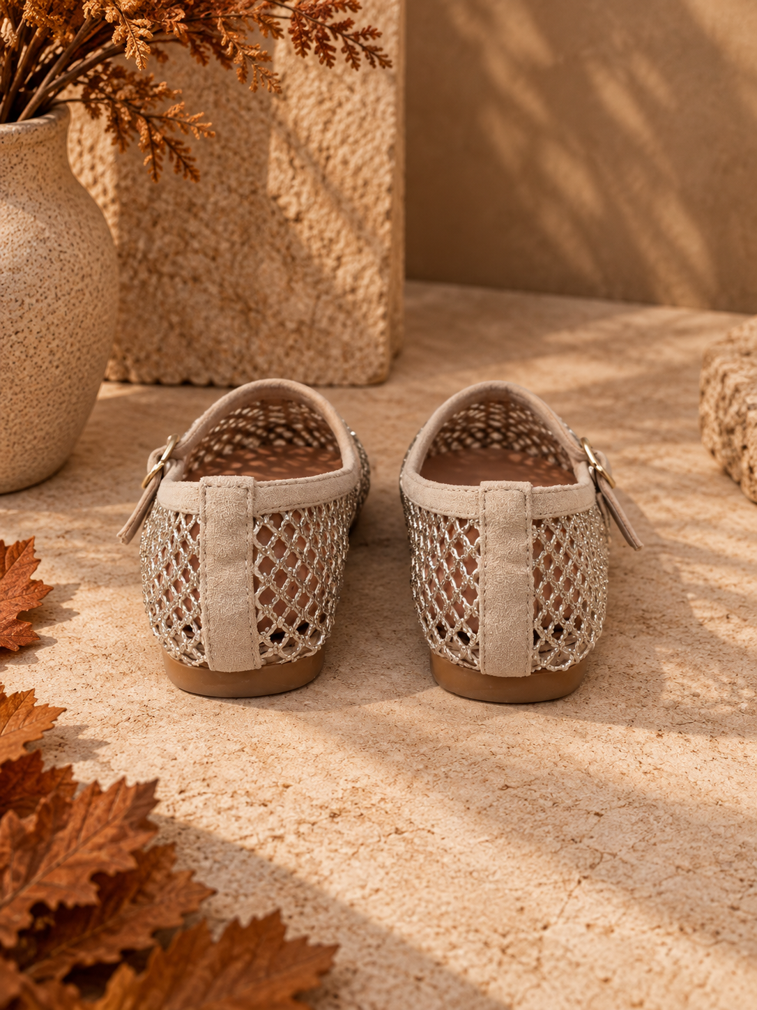 Bailarinas Cream Pearl